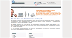 Desktop Screenshot of bio-therapeutic.in